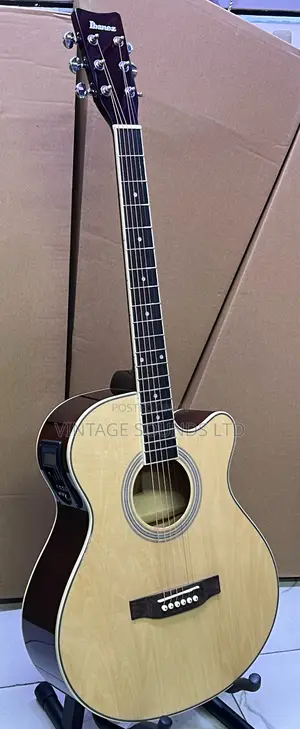 Ibanez 40 Inches,Advanced Electric Guitar-Natural Color