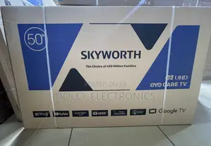 Skyworth 50inch Frameless 4k Ultra Hd Smart Google Tv