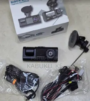 3 in 1 Dash Cam Front, Inner Rear Traffic Recorder