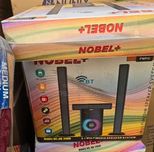 Nobel Nb-2060 5.1ch High Tech Multimedia Sound System Bt/Fm/Usb/Aux.