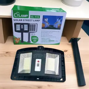 Ctlamp 300w Solar Motion Sensor Street Light With Easy Installation
