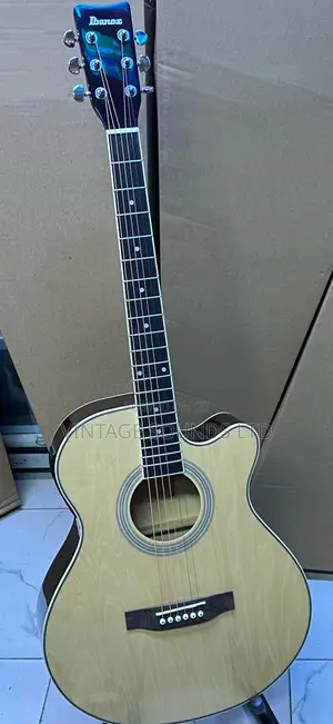 Natural - Ibanez 40eq” Semi Acoustic-Electric Guitar