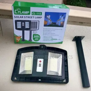 Ctlamp 300w Home Decor Outdoor Solar Street Light With Motion Sensor