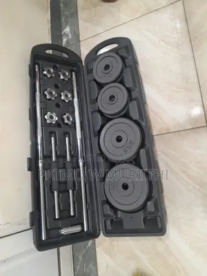 Adjustable Dumbbell 50kg With Case,Connector and Wheels