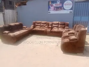 9 Seater Semi Recliner Sofa Set