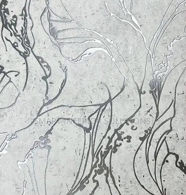 Silver Marble Wallpaper