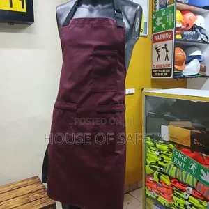 Maroon Twill Fabric Versitle Aprons