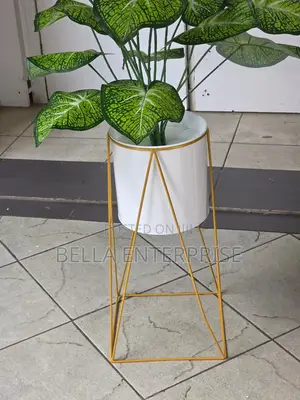 Nordic Geometric Metal Iron Flower Pot Plant