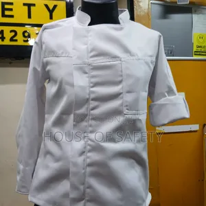 Wwhite Uunique Safety Chef Coats