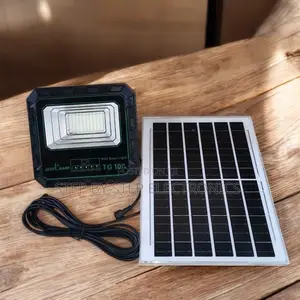 Jsot 100w Solar Flood Light With Remote Control Long Runtime