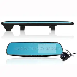 1080p Car Mirror Dvr Dual Lens Dashcam With 170° Wide Angle