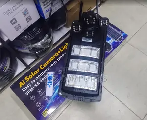 Solar Powered 4g Simcard Triple Lens Solar Floodlight Camera