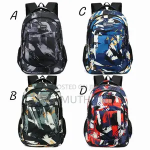Abstract or Camouflage Pattern. Pattern School Bags*