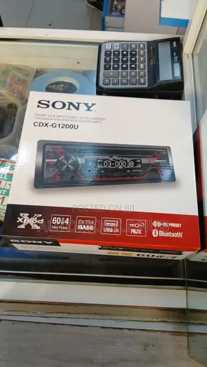 Sony CDX-G1200u Car Stereo | High-Quality Usb Mp3 Receiver for Clear