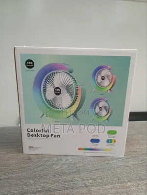 Colourful Desktop Fan