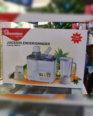 Ramtons 3 In1 Juicer, Blender and Grinder Rm278
