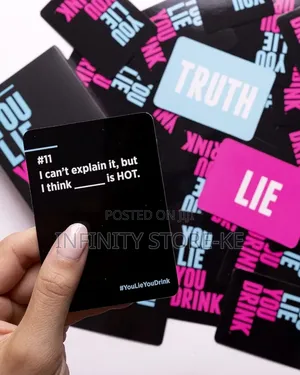 You Lie You Drink Card Game