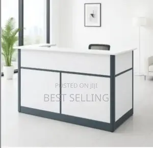 White Reception Desk
