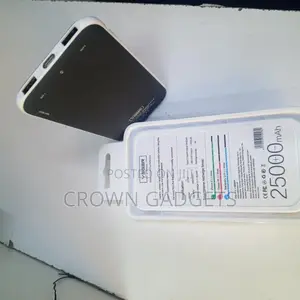 Veger V11w 25000mah Power Bank With Type-C Input/Output Flashlight