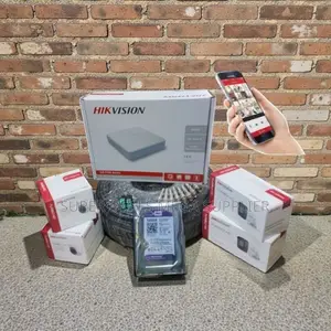 Plug and Play Hikvision 4 Hd 1080p 2mp CCTV Cameras Full System Kit