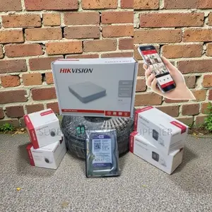 Motion Detection Hikvision 4 Hd 1080p 2mp CCTV Cameras Full System Kit