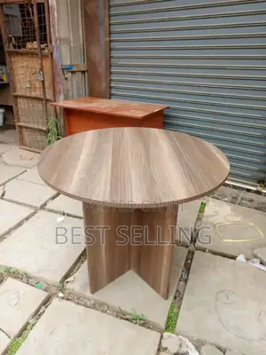 Round Grey Coffee Table