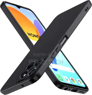 Ivoler Silicone Case for Honor 70 Flexible Tpu Matte Black