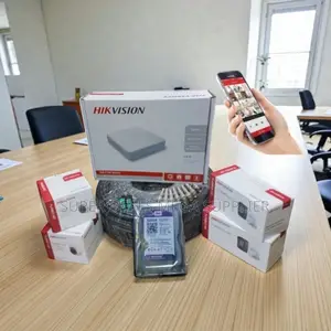 Energy Saving Hikvision 4 1080p 2mp CCTV Cameras Complete System Kit