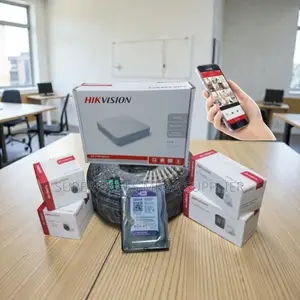 Best Performance Hikvision 4 Hd 1080p 2mp CCTV Cameras Full System Kit