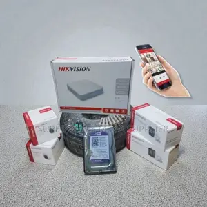Heavy Duty Hikvision 4 1080p 2mp Resolution CCTV Complete System Kit
