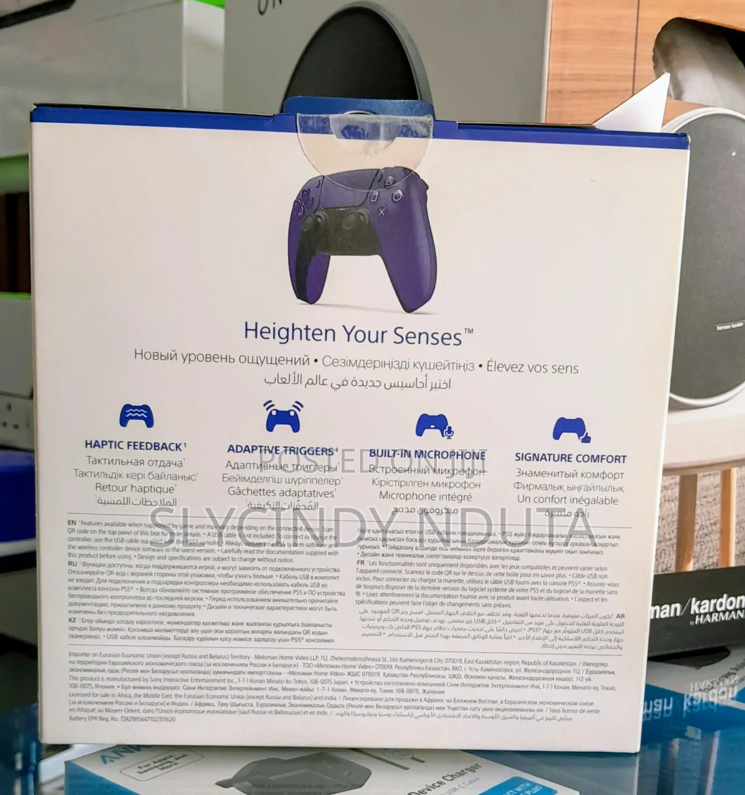Sony Playstation 5 Wireless Controller (Purple)