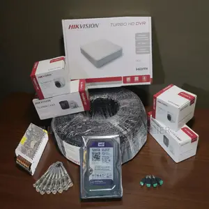 Remote Monitoring Hikvision 4 1080p 2mp CCTV Cameras Full System Kit