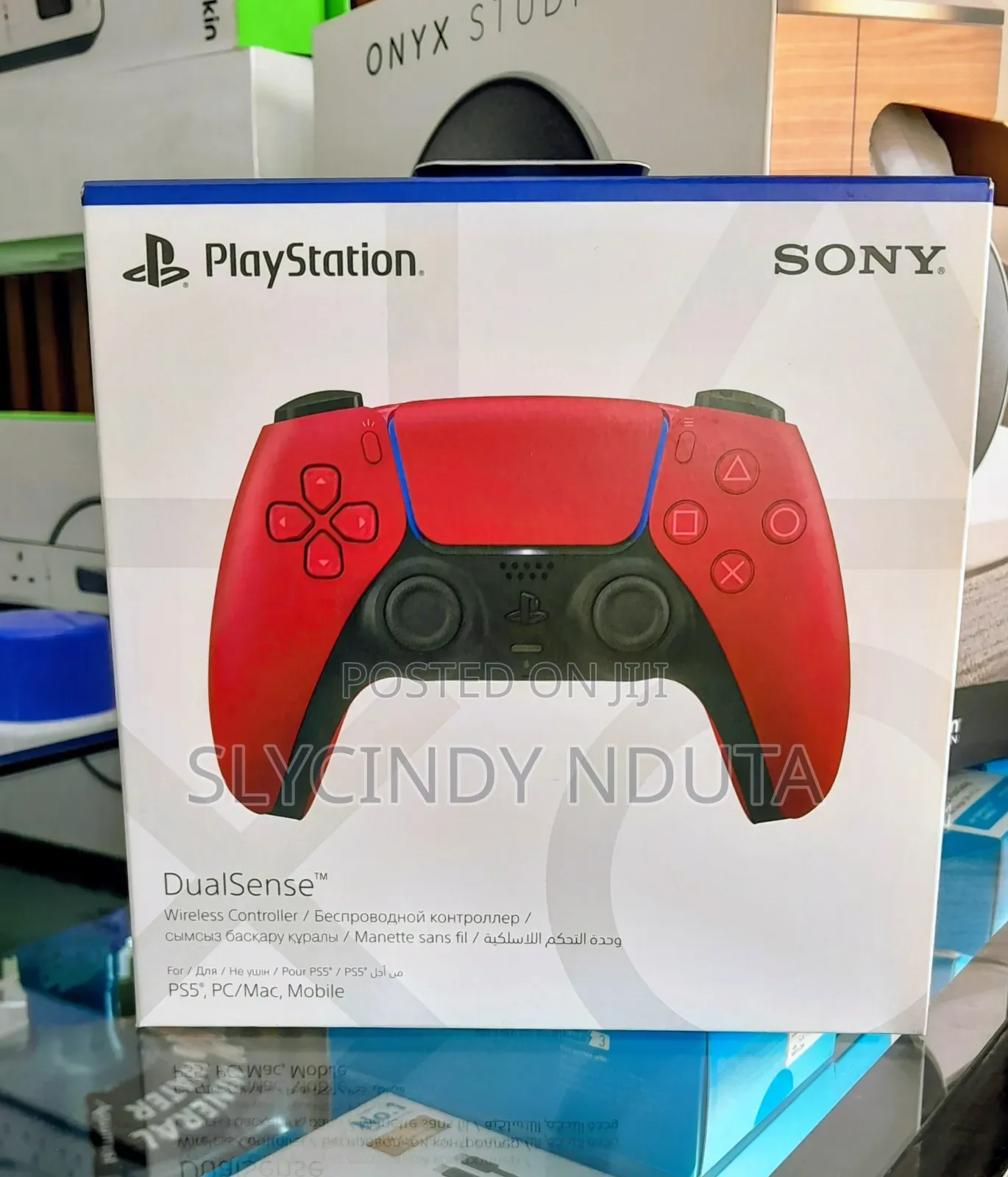 Sony Ps5 Red Controller