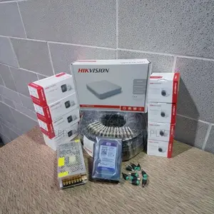 Durable Quality Hikvision 8 Turbo Hd 1080p CCTV Cameras Complete Kit
