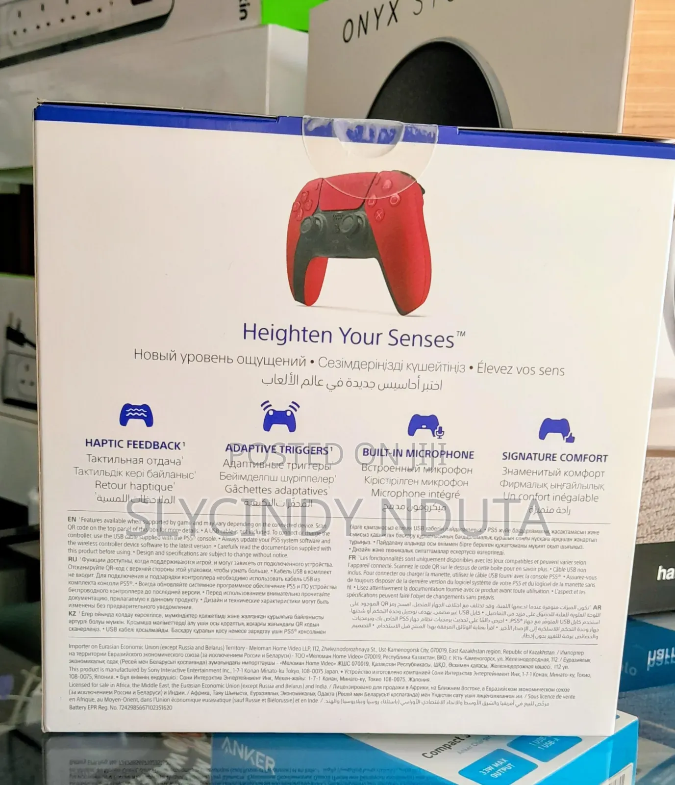 Sony Ps5 Red Controller