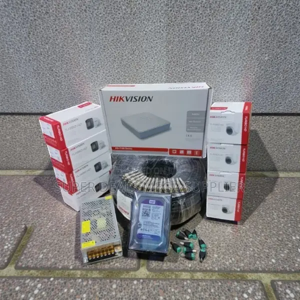 Top Quality Hikvision 8 Turbo Hd 1080p CCTV Camera Complete System Kit