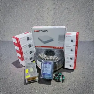 Hikvision 8 1080p CCTV Cameras Ai Human Tracking Complete System Kit