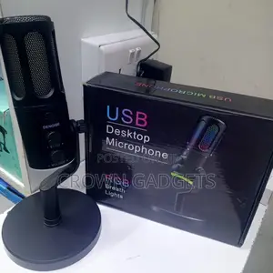 RGB Usb Mic With Noise Reduction Echo for Podcasts Games