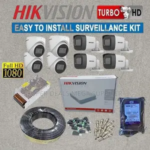 Remote View Monitoring Hikvision 8 1080p Hd CCTV Cameras Complete Kit