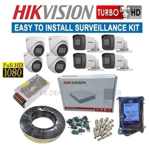 Hikvision 8 1080p CCTV Cameras With 1 Yr Warranty Complete System Kit
