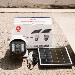 Outdoor V380 Pro 4g PTZ Solar Camera With Color Night and Pir Sensor