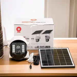 Solar Powered 4g V380 Pro PTZ Camera With Auto Track and Color Night