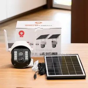 V380 Pro 4g PTZ Camera With Solar Power and Smooth Pan Tilt Control
