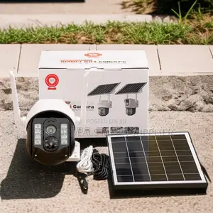 V380 Pro Solar 4g PTZ Camera With Infrared Night Vision and Auto Track