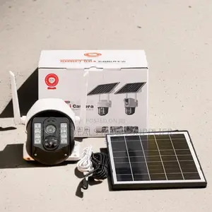 Solar Powered V380 Pro 4g PTZ Camera With Ip66 Weatherproof Housing