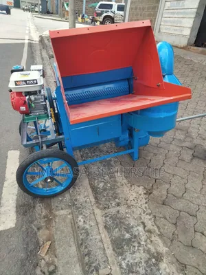 Engine-Driven Thresher Machine
