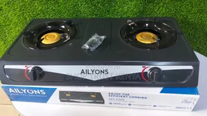 Ailyons Metallic 2 Burner Stainless Cooker