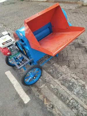Engine-Driven Thresher Machine