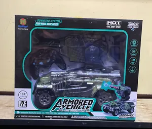 Remote Control Water Bomb Armored Stunt Car.