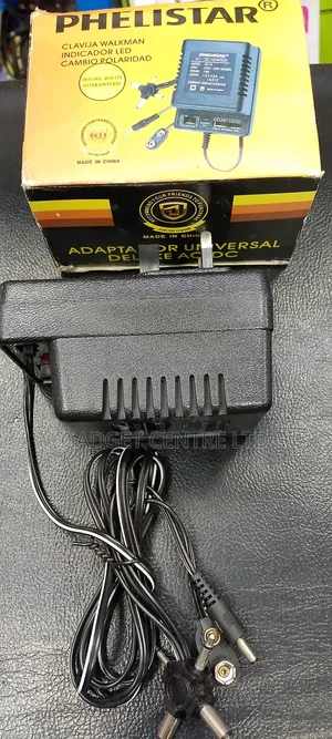 Phelistar 1000ma Deluxe Universal Ac/Dc Adapter Original